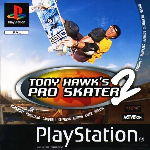 Tony Hawk's Pro Skater 2 (Europe, Australia)